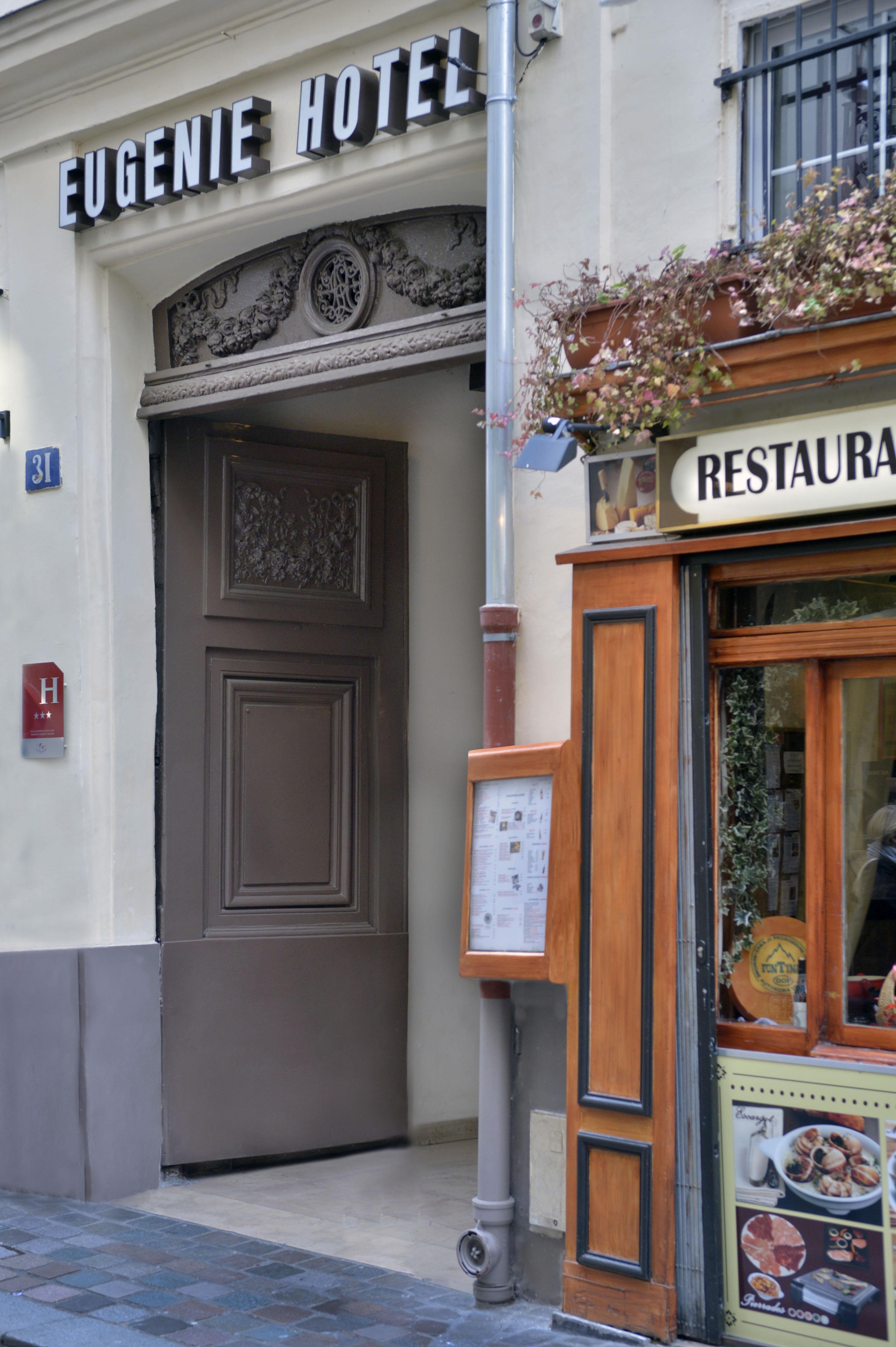 Hotel Eugenie Paris Dış mekan fotoğraf